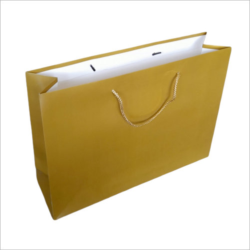 Sacos de papel premium asa cordão